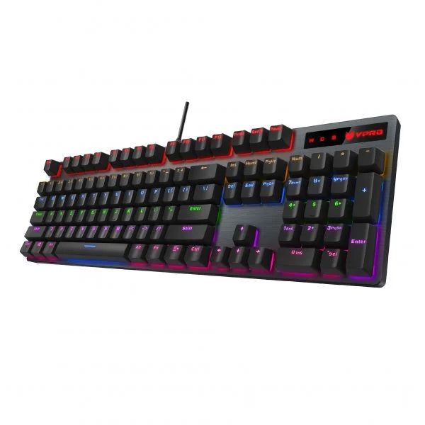 Rapoo V500 Pro Backlit Mechanical Gaming Keyboard Black (Blue Switch Edition)