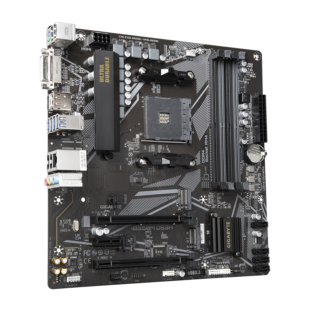 Gigabyte B550M DS3H