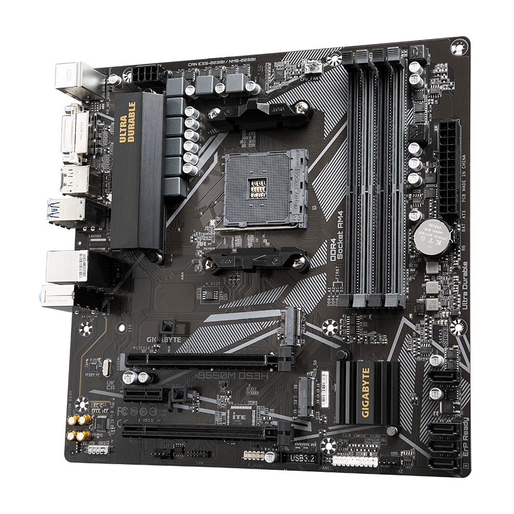 Gigabyte B550M DS3H