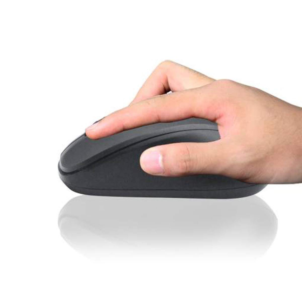 HP S500 Wireless Optical Mouse (2.4GHz Wireless, Black)