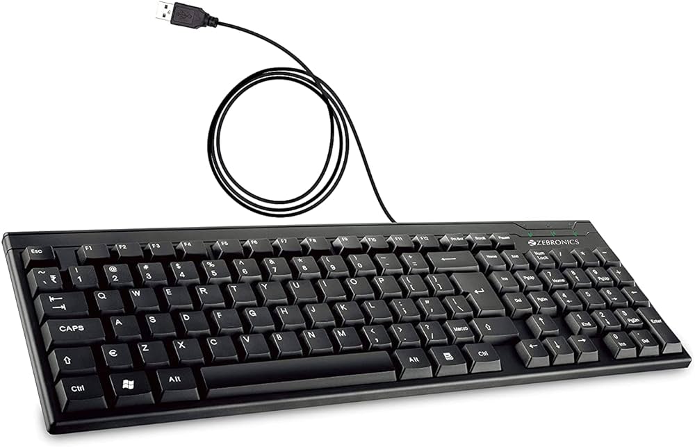 ZEBRONICS K35 USB WIRED KEYBOARD