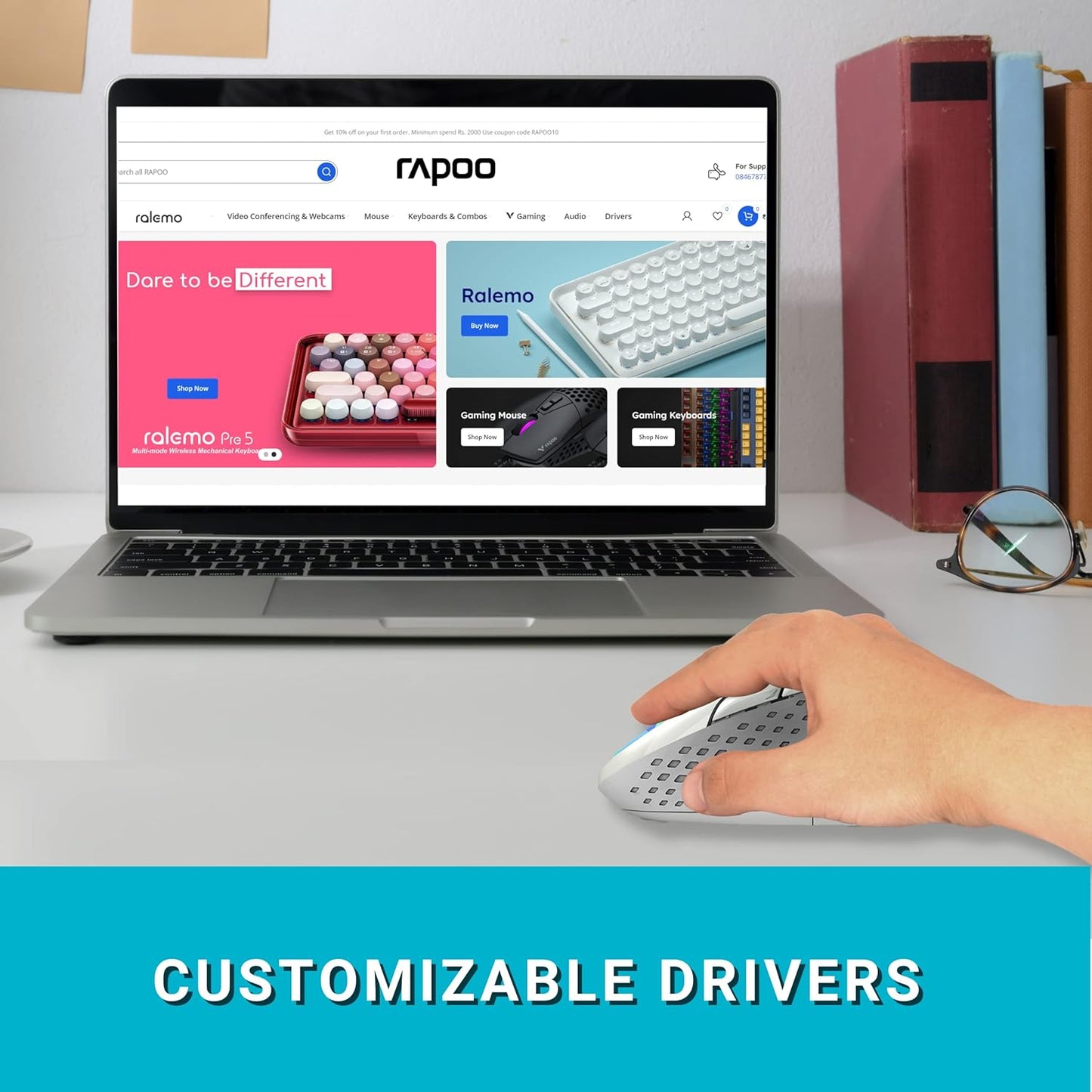 Rapoo M500 Wireless Mouse
