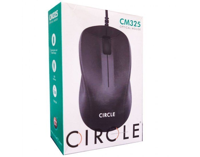 Circle CM327 Wired USB Mouse