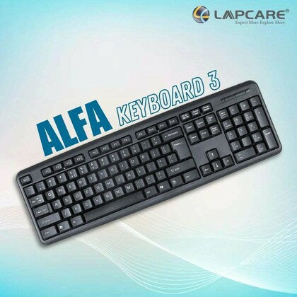 LAPCARE ALFA USB WIRED KEYBOARD