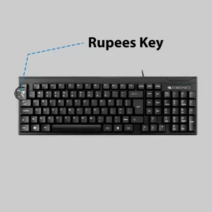ZEBRONICS K35 USB WIRED KEYBOARD