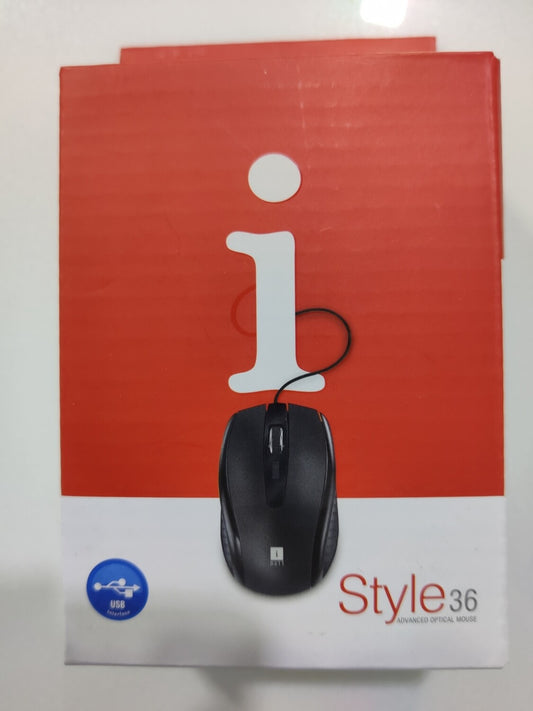 Iball Style 36 Wired USB Mouse