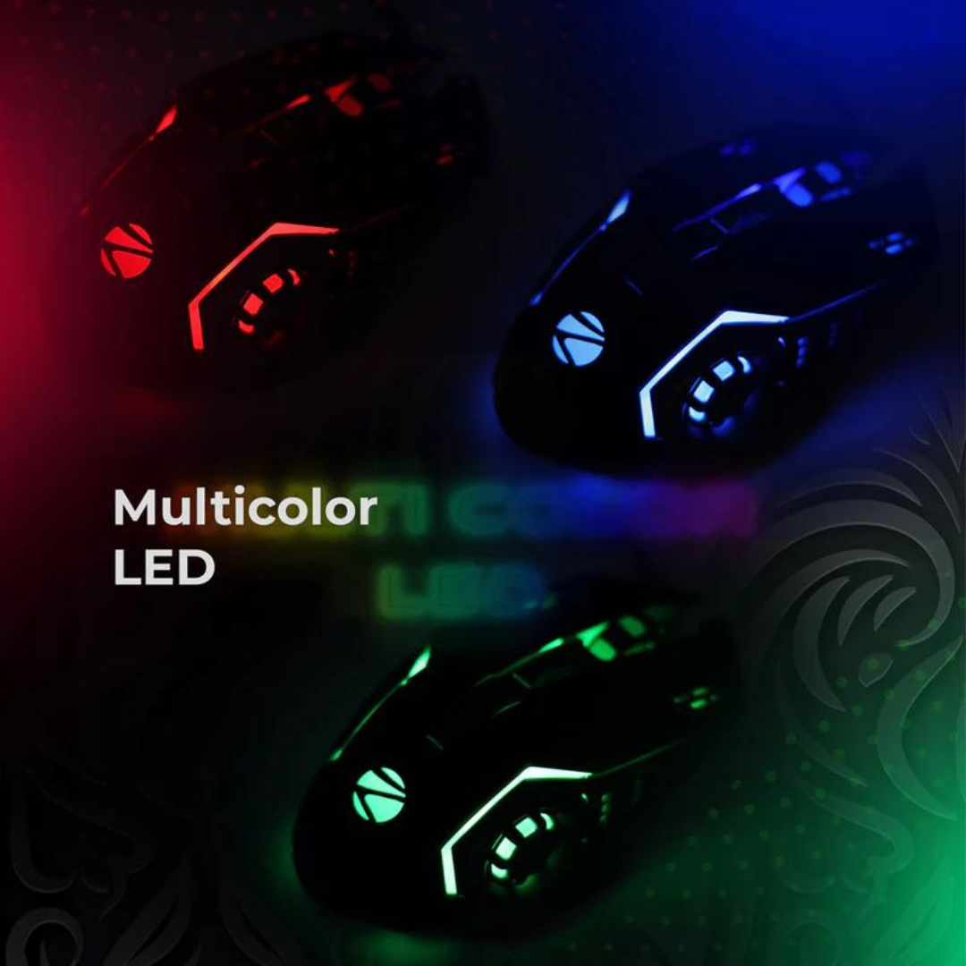 Zebronics Zeb-Transformer M2 Premium Gaming Mouse with RGB Lights