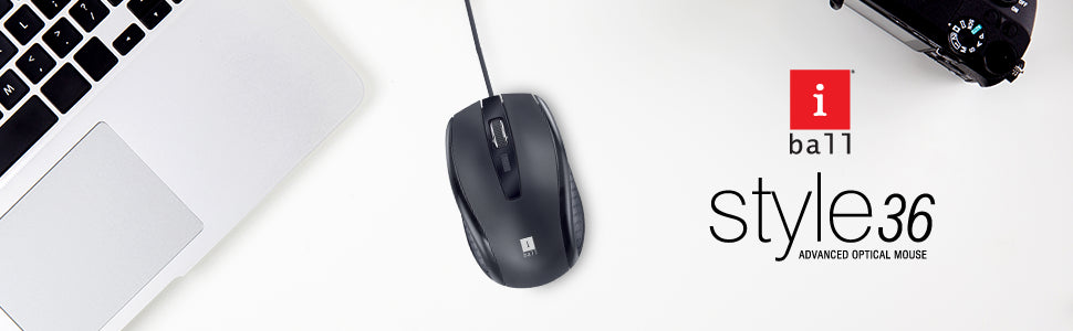 Iball Style 36 Wired USB Mouse