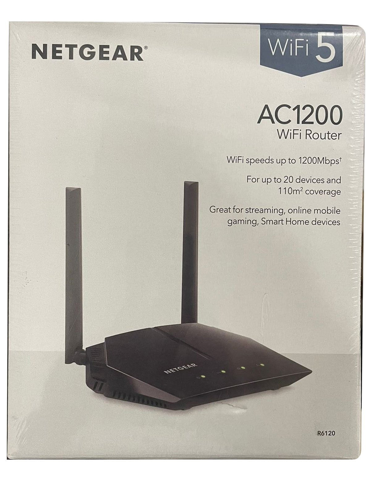 AC1200 WiFi 2024 Router, 1.2Gbps (R6120)